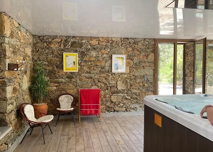 Pleine Campagne Jacuzzi 15 Mn Saint Florent Prázdninový dům *